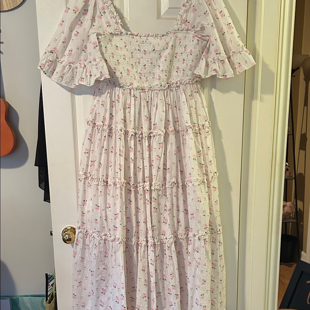Needle & Thread floral maxi